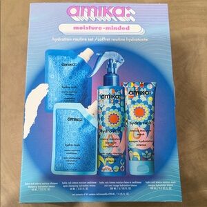 Amika Moisture-Minded Hair Care Set